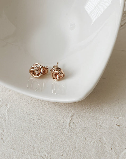 Knotted Up Studs